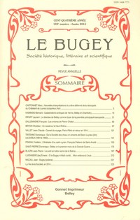 Revue Le Bugey n102