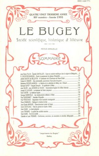 Revue Le Bugey n80