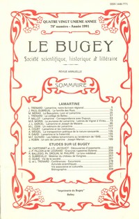 Revue Le Bugey n 78