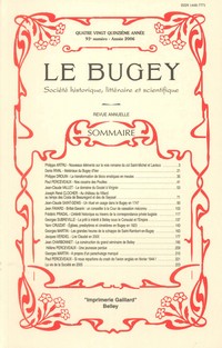 Revue Le Bugey n 93