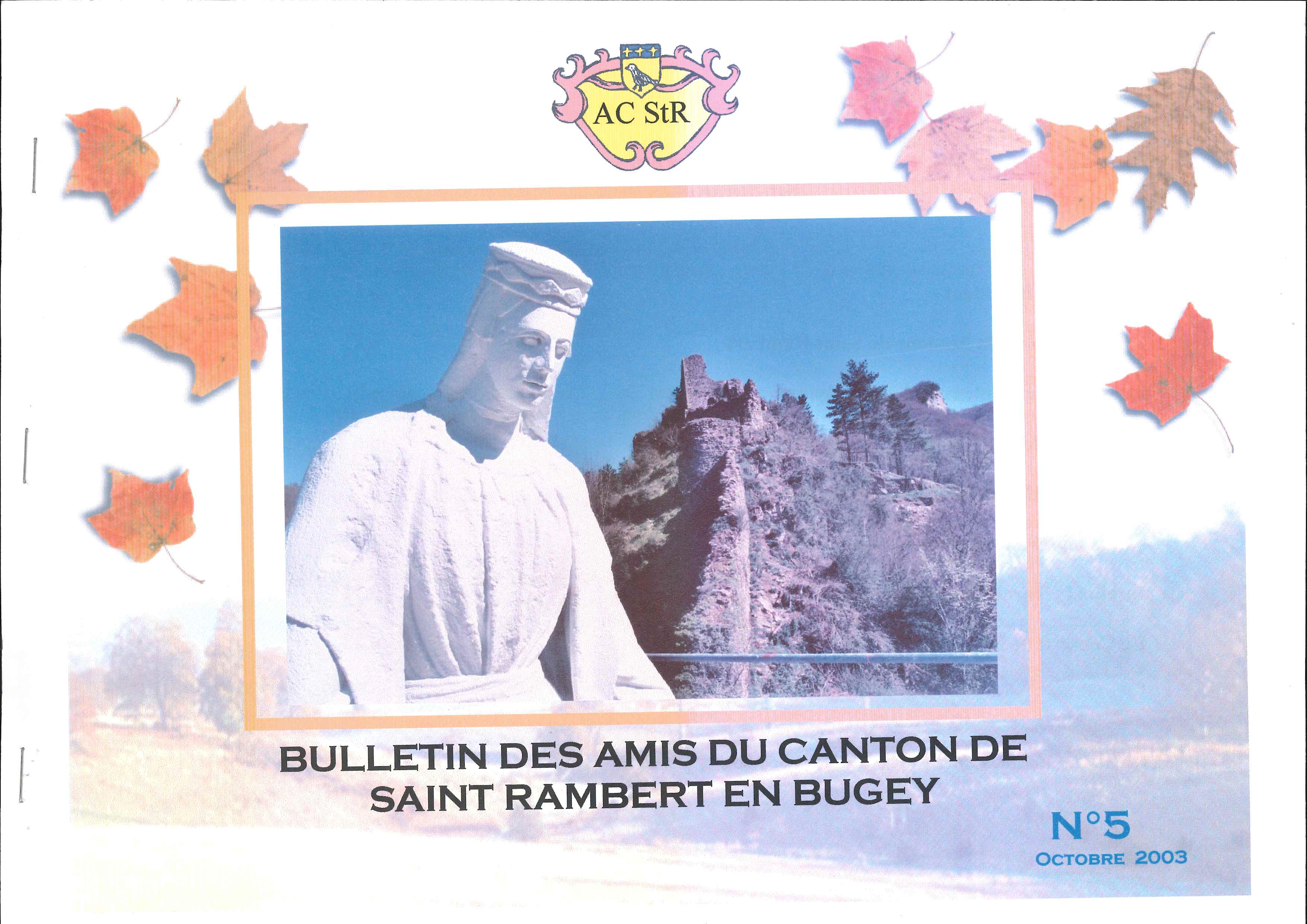 Bulletin des amis du canton de Saint Rambert en Bugey n5 