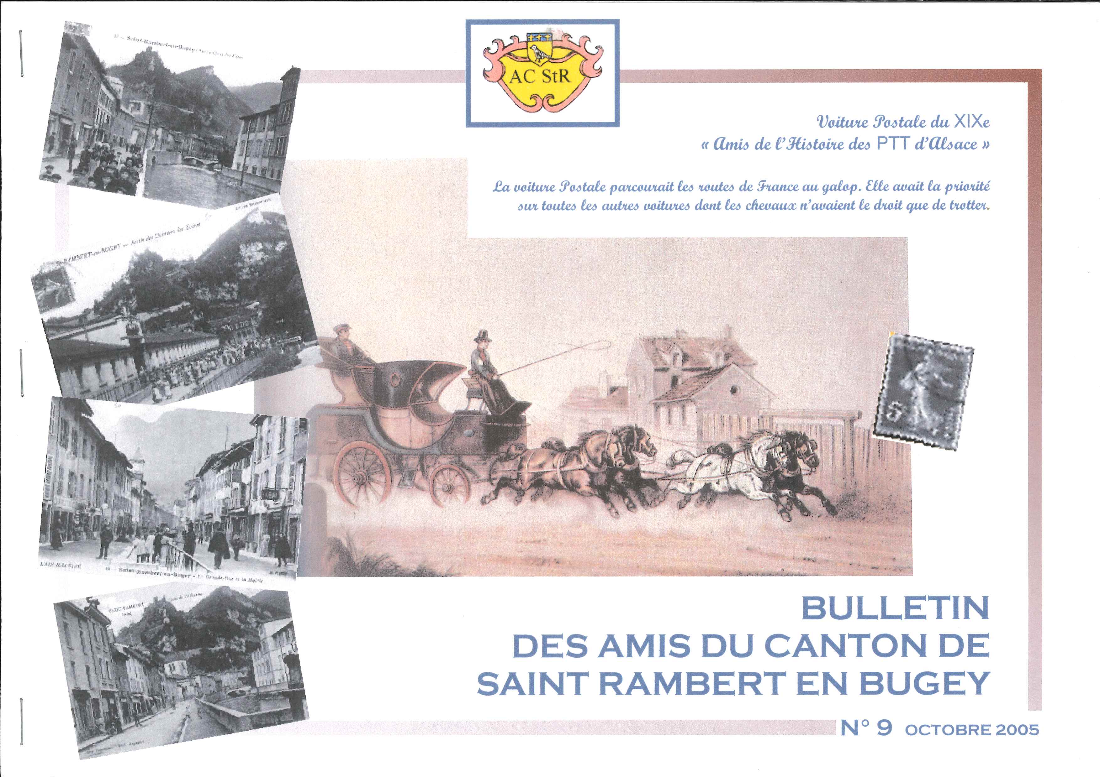 Bulletin des amis du canton de Saint Rambert en Bugey n9 