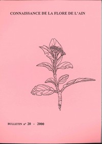 Bulletin n20 Connaissance de la flore de lAin 