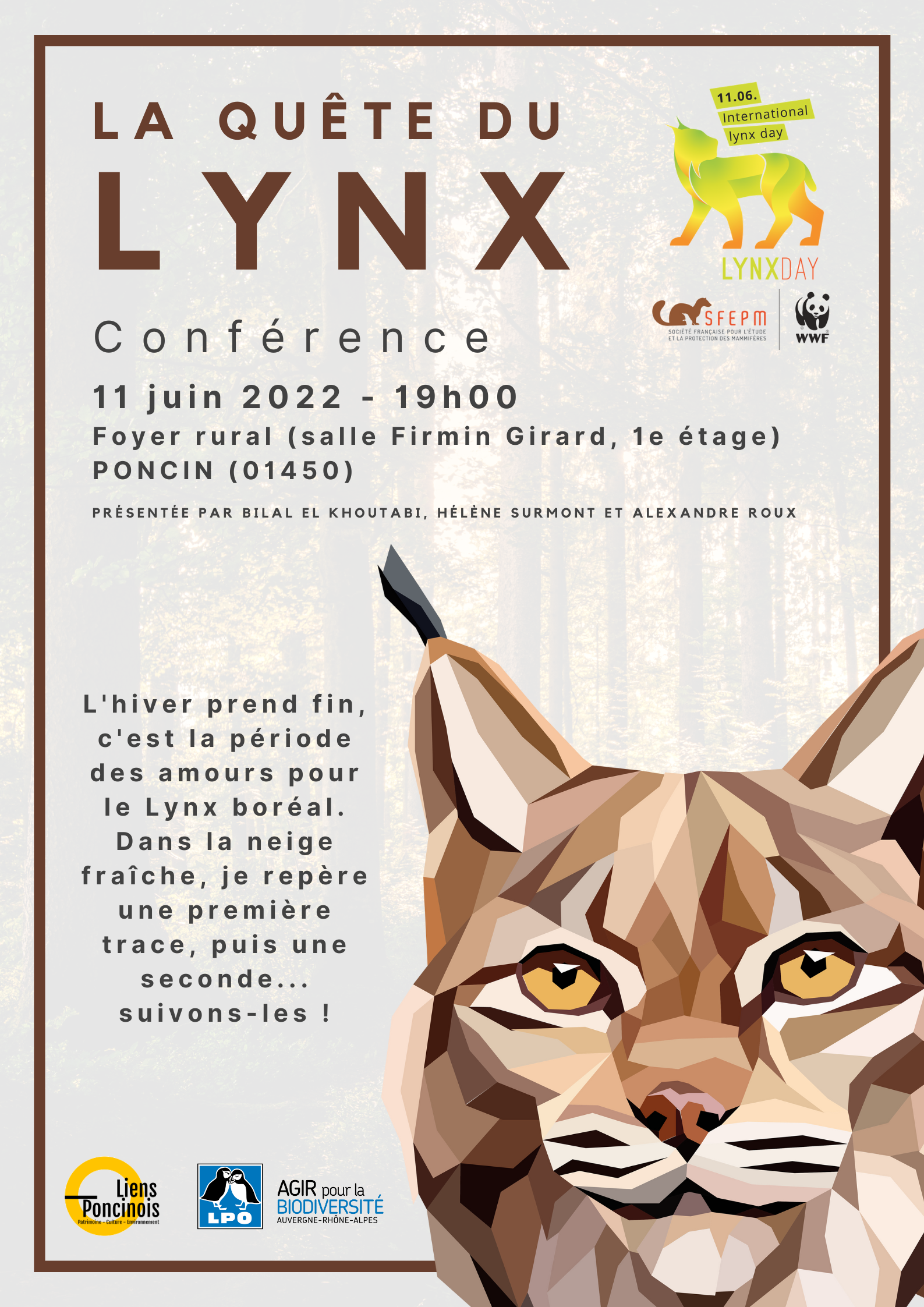 Conférence Lynx Poncin 2022 1