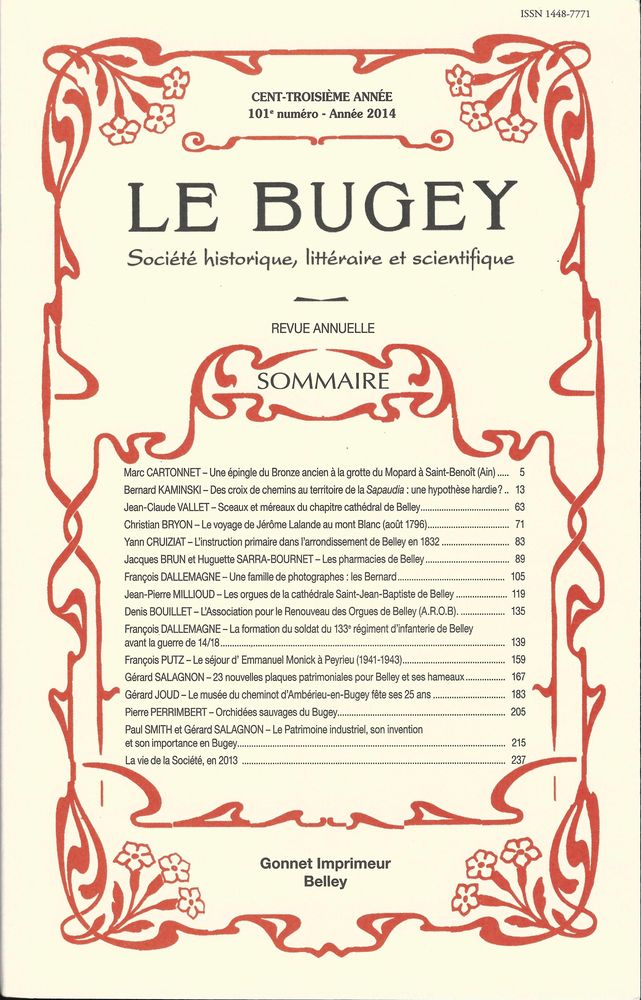 Revue Le Bugey