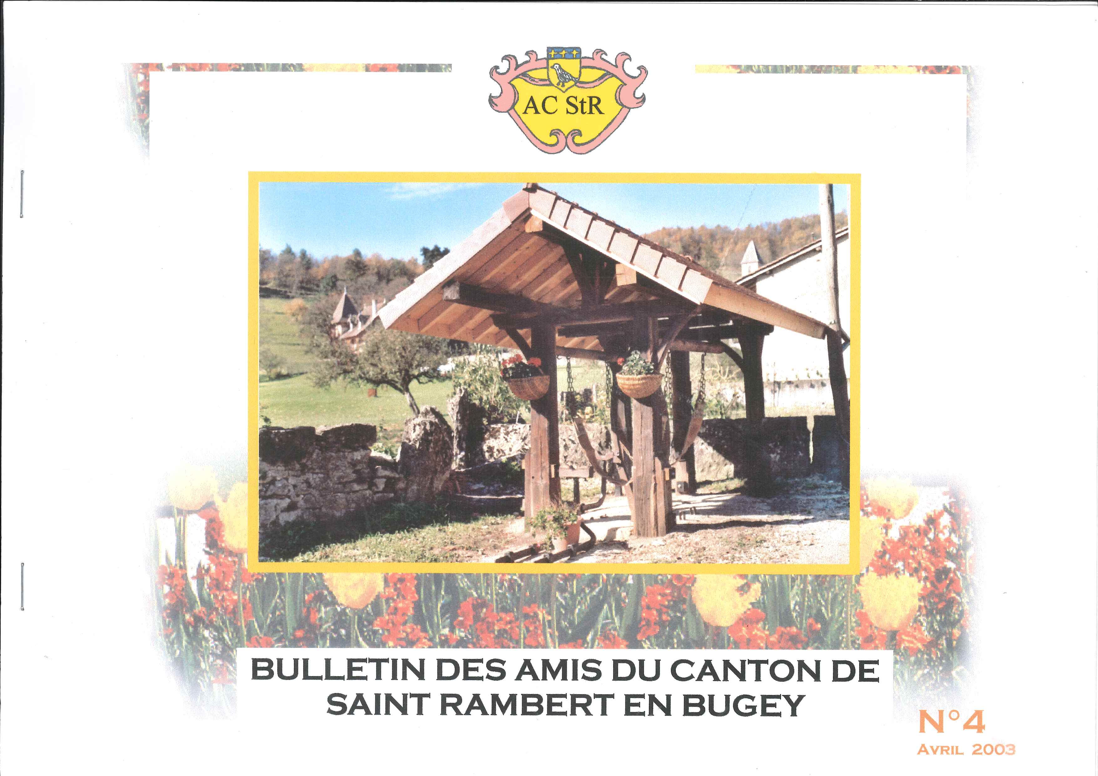 Bulletin des amis du canton de Saint Rambert en Bugey n4