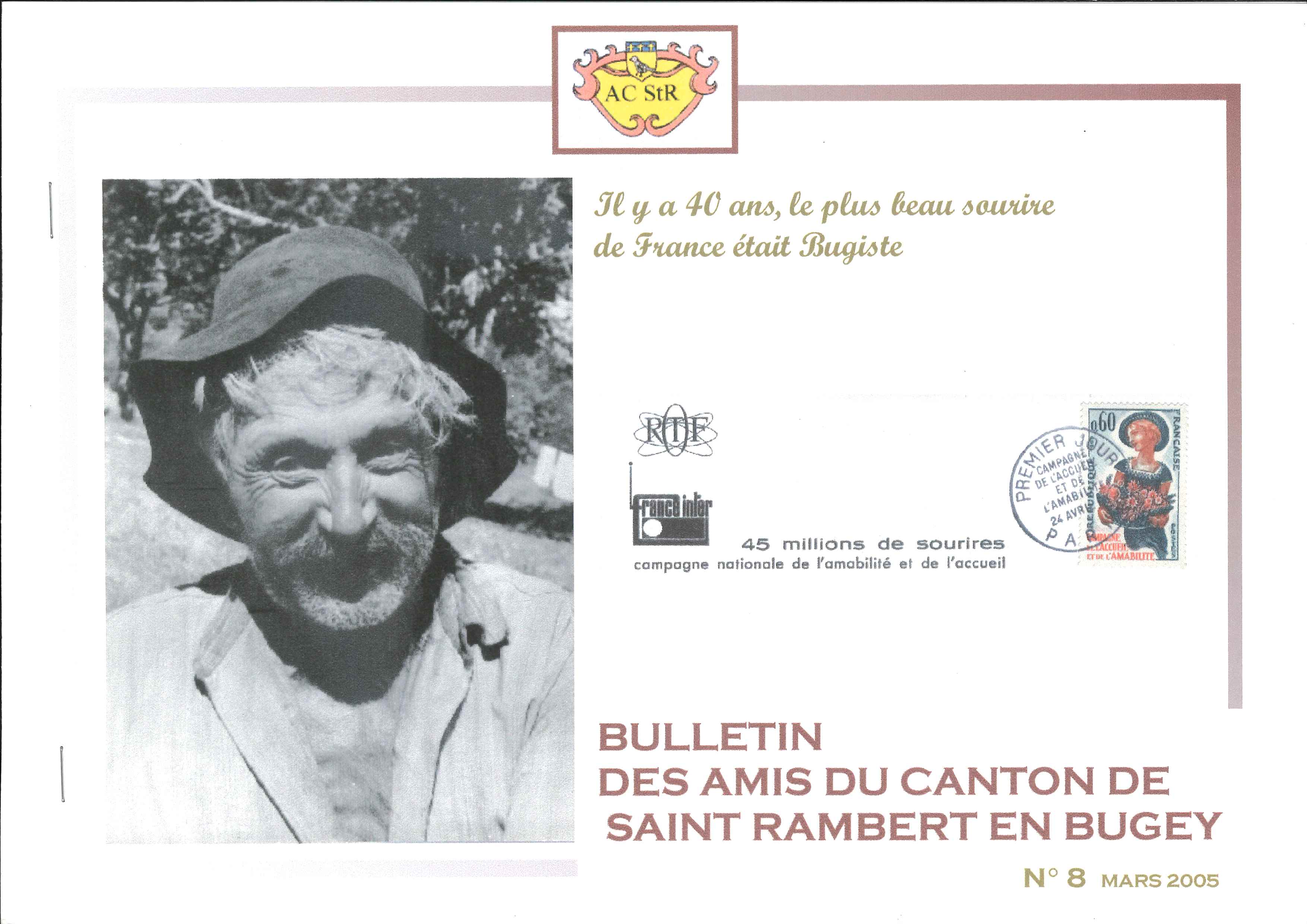 Bulletin des amis du canton de Saint Rambert en Bugey n8 
