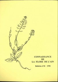 Bulletin n18 Connaissance de la flore de lAin 