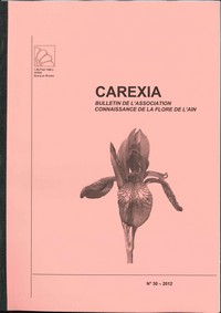 Bulletin n30 Carexia Connaissance de la flore de lAin 