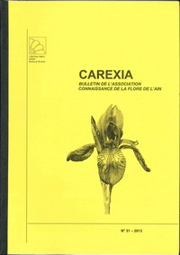 Bulletin n31 Carexia Connaissance de la Flore de lAin