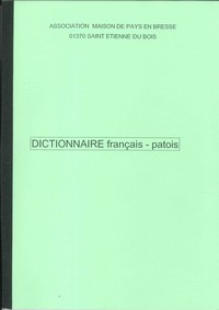 Dictionnaire franco patois