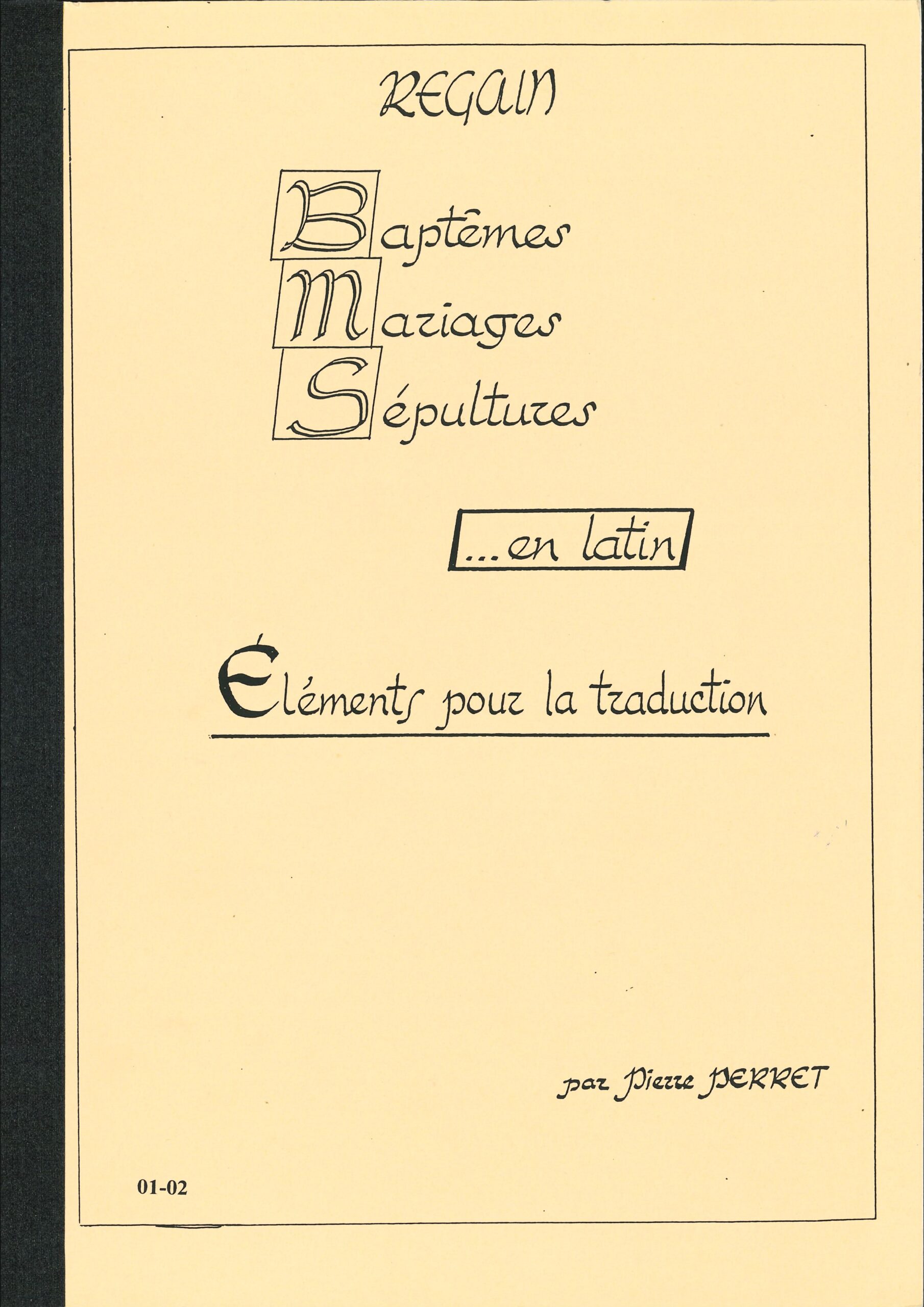 BMS en latin – Éléments pour la traduction