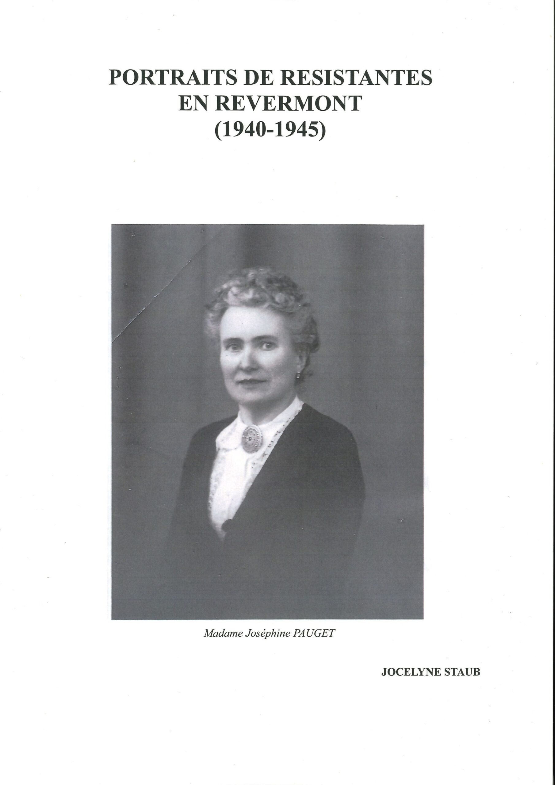 Portraits de résistantes en Revermont