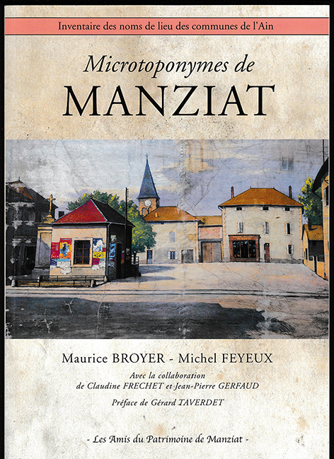 Microtoponymes de Manziat