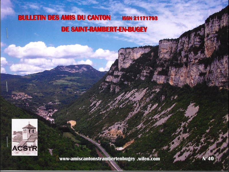 Bulletin des Amis du canton de Saint-Rambert-en-Bugey n°40