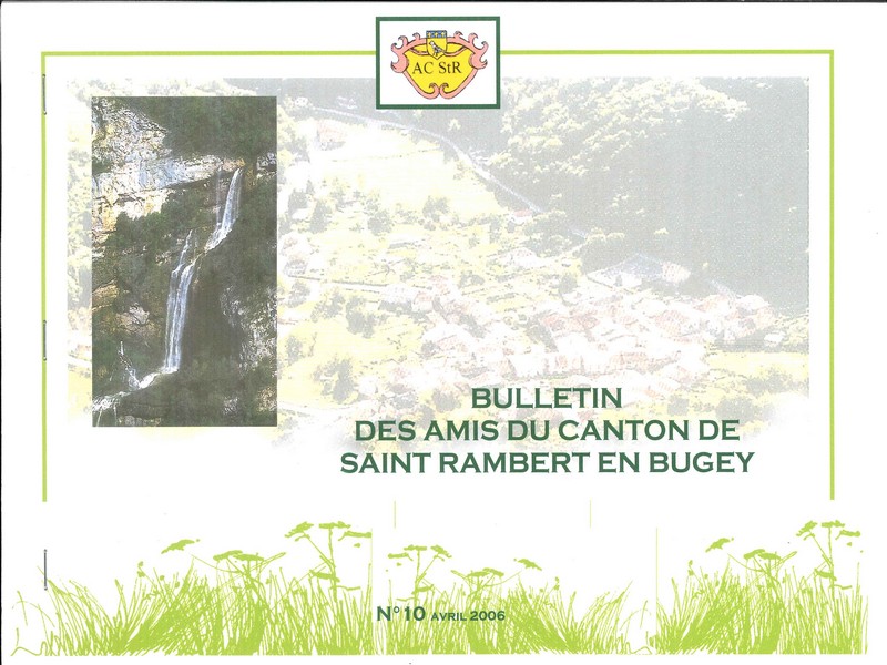 Bulletin des amis du canton de Saint-Rambert-en-Bugey n°10