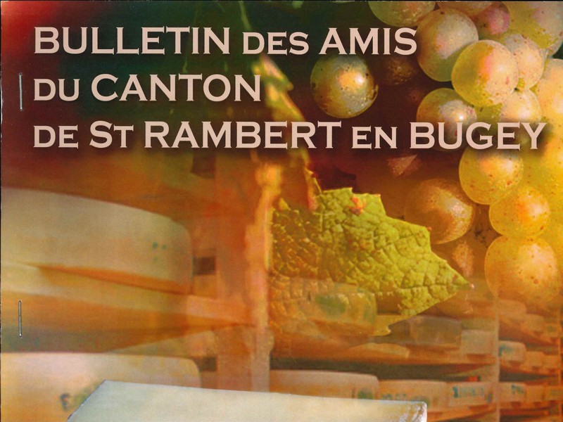 Bulletin des amis du canton de Saint-Rambert-en-Bugey n°25