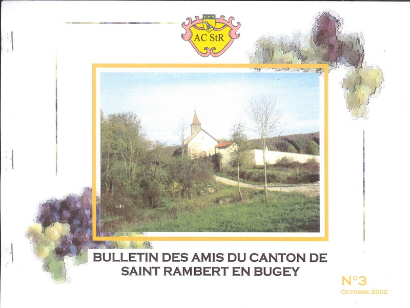 Bulletin des amis du canton de Saint-Rambert-en-Bugey n°3