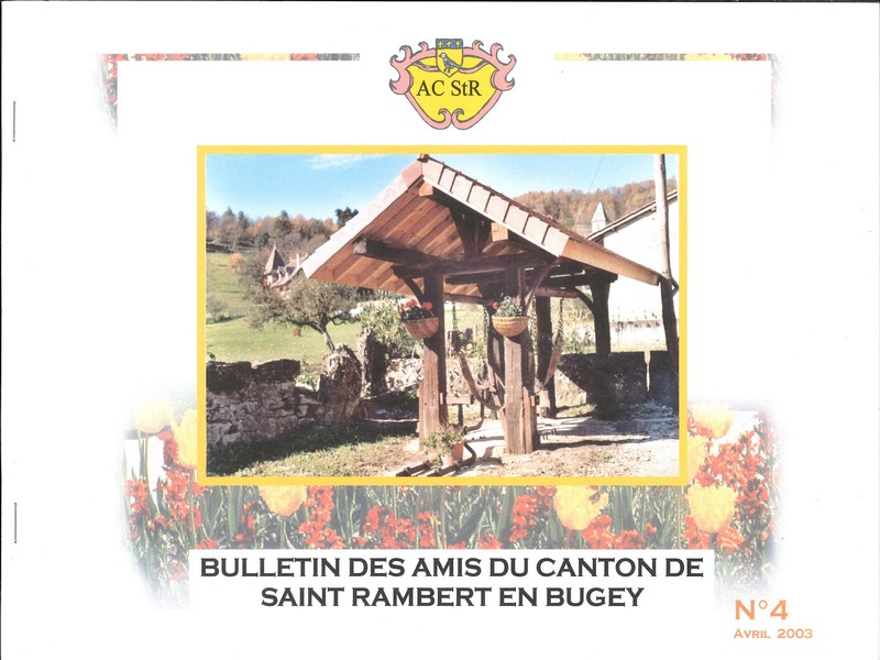 Bulletin des amis du canton de Saint-Rambert-en-Bugey n°4
