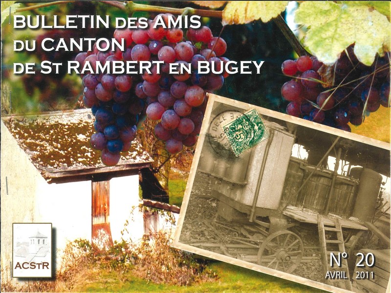 Bulletin des amis du canton de Saint-Rambert-en-Bugey n°20