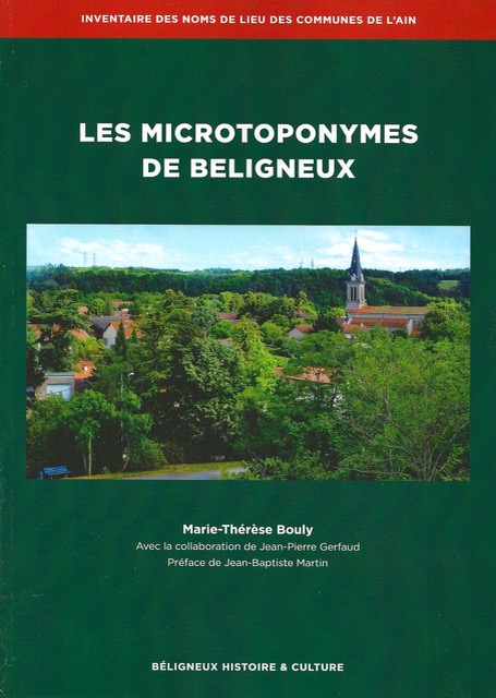 Les microtoponymes de Béligneux