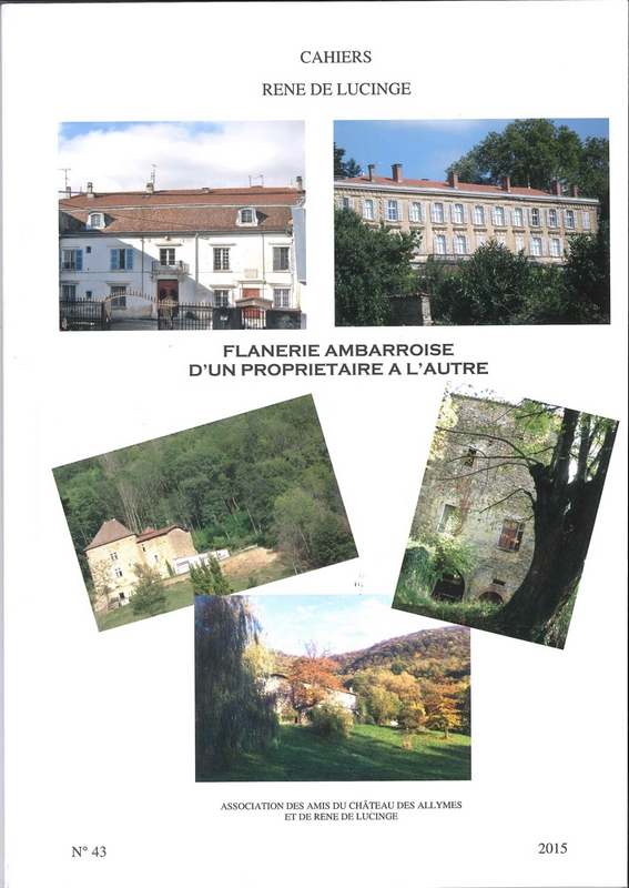 N°43 – Flanerie ambarroise, d&rsquo;un propriétaire à l&rsquo;autre