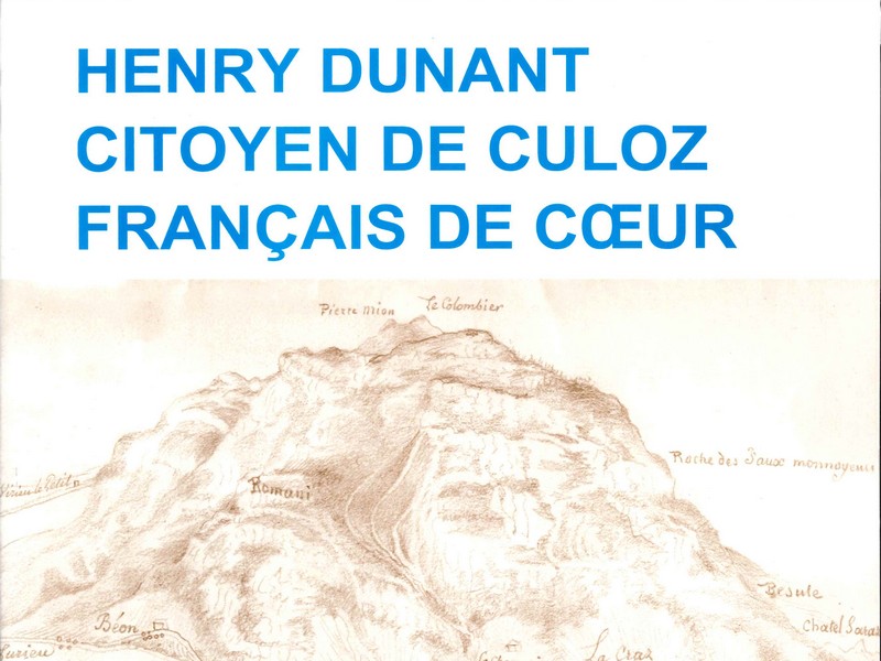 Henry Dunant Citoyen de Culoz français de cœur