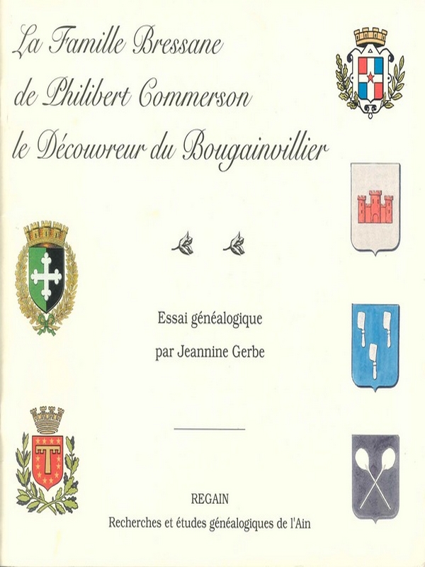 La famille bressane de Philibert Commerson le découvreur du Bougainvillier