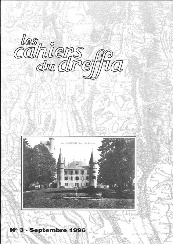 Les cahiers du Dreffia n°03