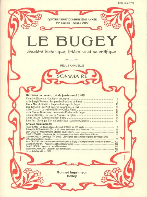Revue – Le Bugey n°96
