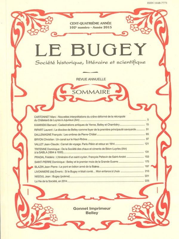 Revue – Le Bugey n°102