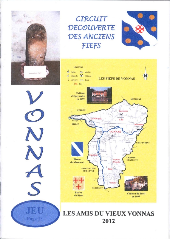 Vonnas – Circuit découverte des anciens fiefs